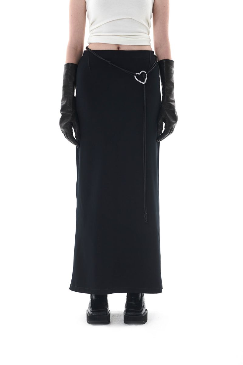 STITCH MAXI SKIRT