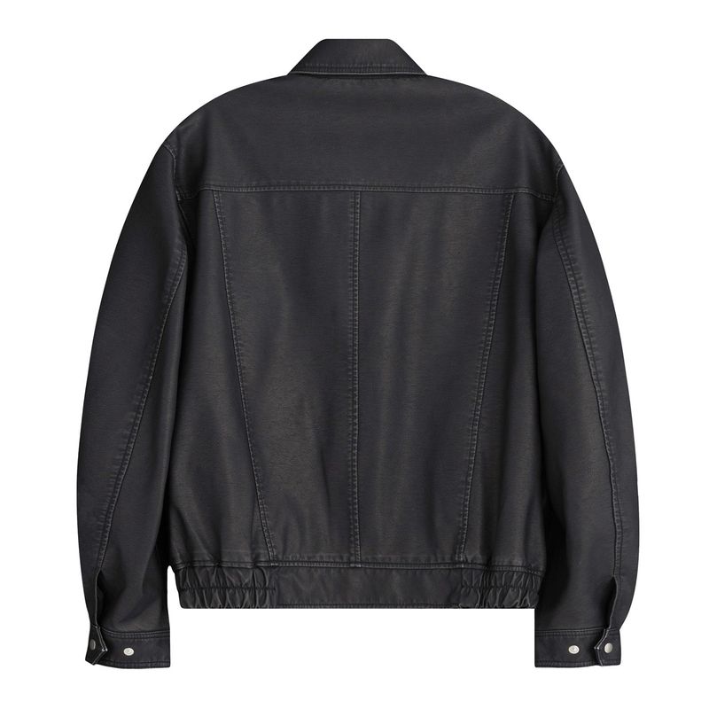 Overfit Washed Heritage Jacket (Black)