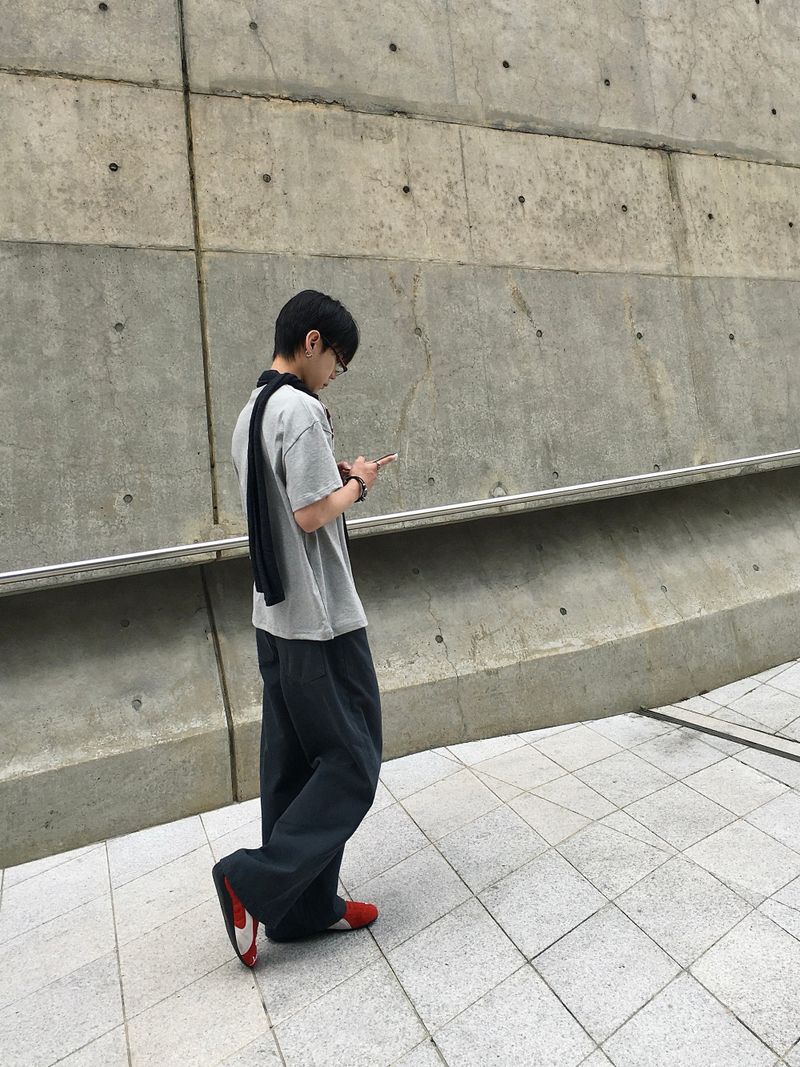 ネオ スタンダード コットン ワイドパンツ4C