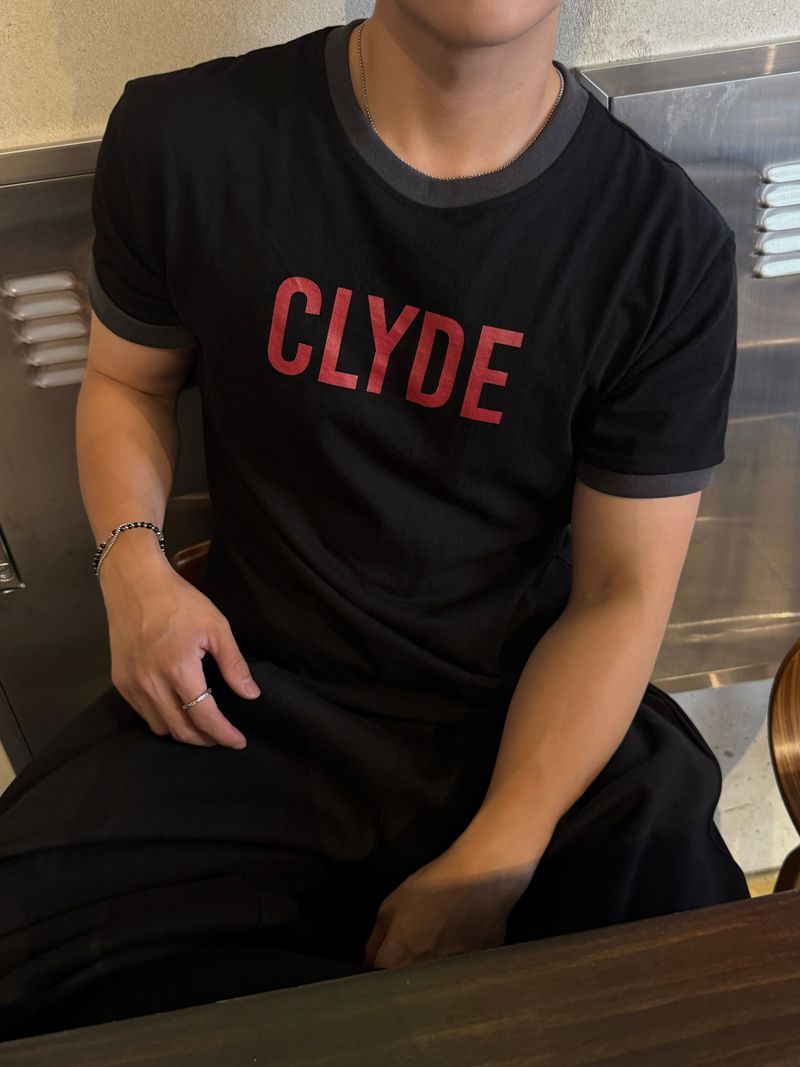 CLYDE muscle ringer short sleeve