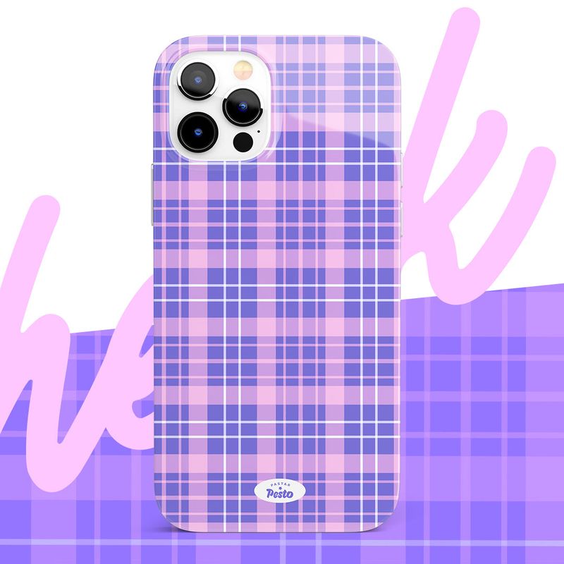 Pastar Pesto（パスターぺスト）の「【MADE】Check glossy hard Phone case（Smartphone Accessories）」