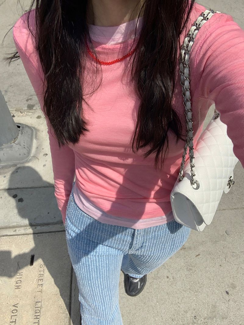 [MADE] VELY TENCEL LAYERED TEE