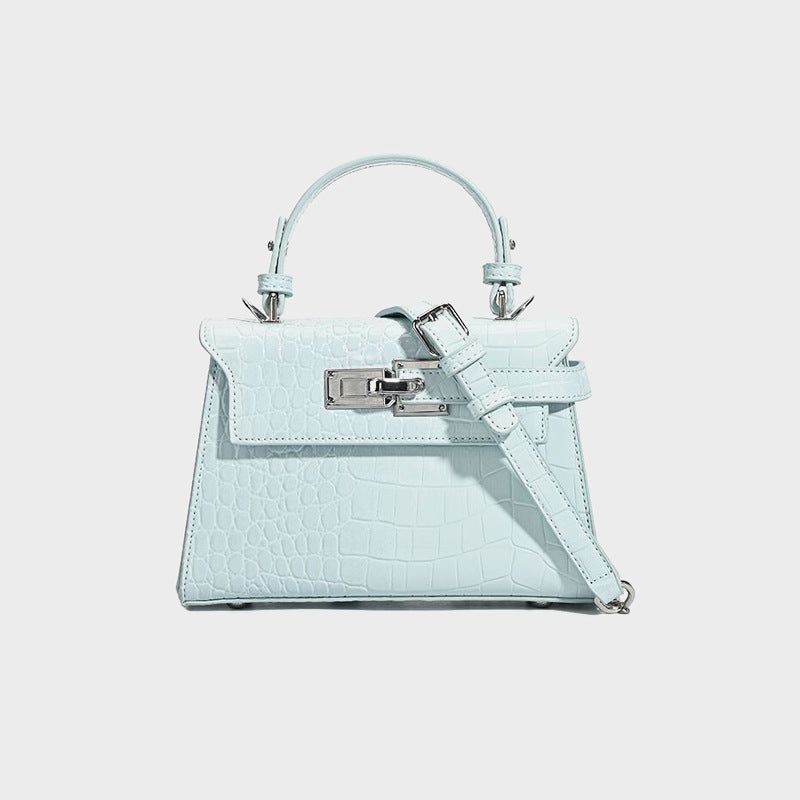 Croc Embossed Mini Tote Bag