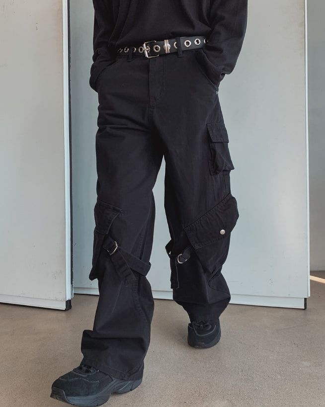 フィクスチャーマルチカーゴワイドパンツ