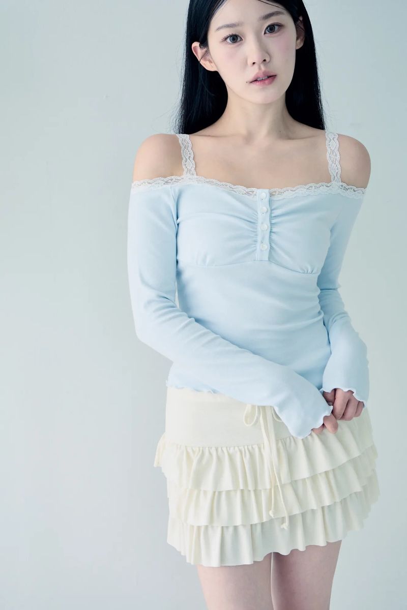 Echo skirt (Butter)