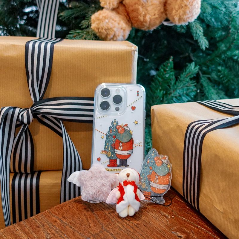 【MADE】Santa's surprise Jelly hard Phone case