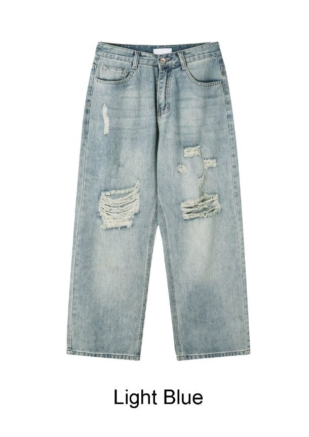 Ean Washed Destroyed Jean