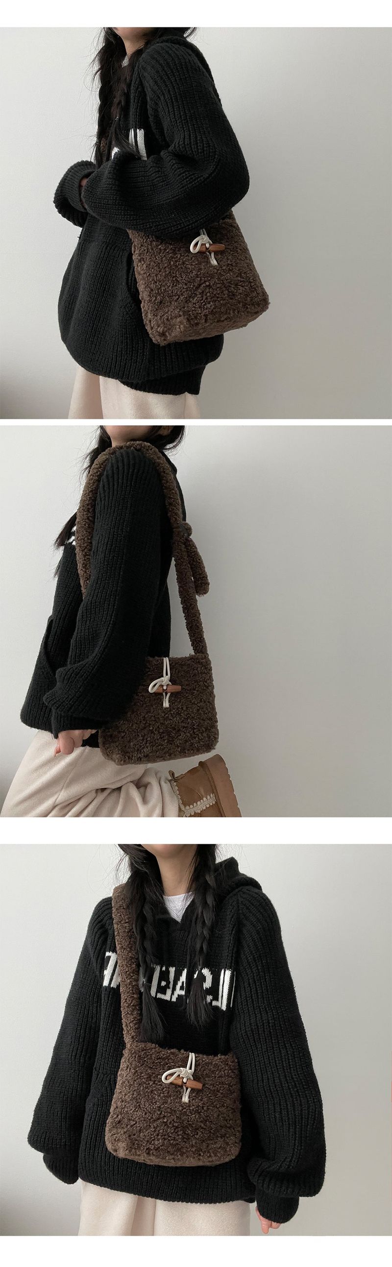 Meli Wool Tteokbokki Cross Bag