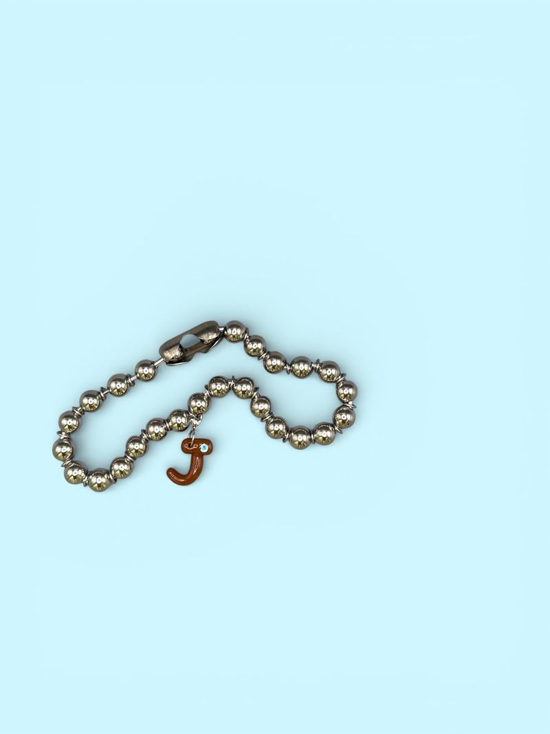 "J"ロイヤルシュガーベイビー(custom necklace)カスタムネックレス*金属アレルギー対応