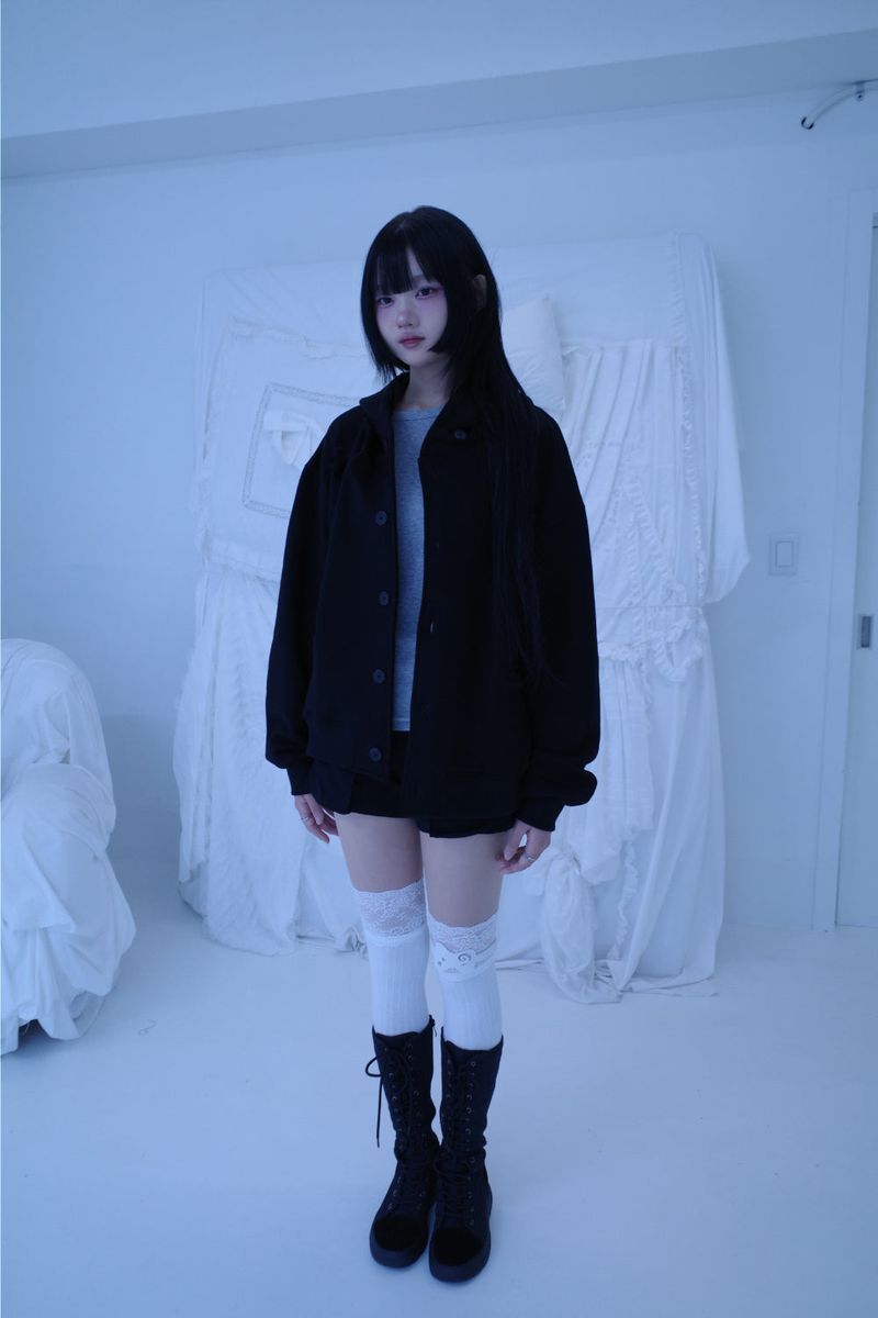Wish hood zip-up (4color)