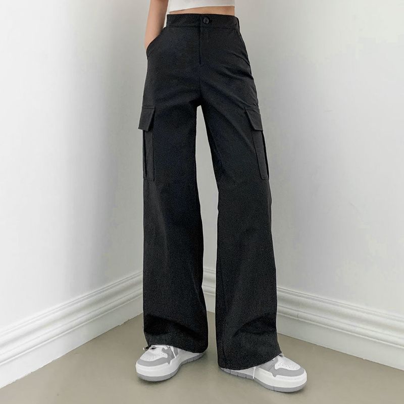 [Bellide made/short, long] Urban two-way string cargo pants