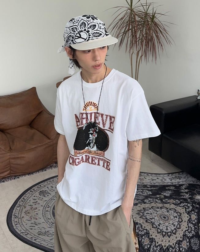 Fenen graphic short-sleeve tee