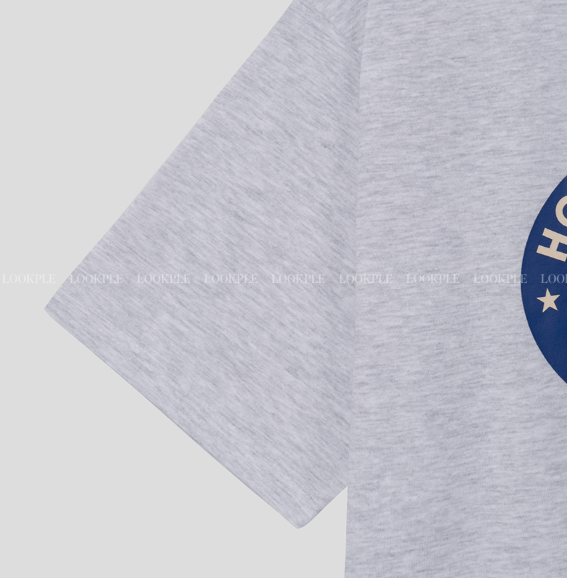 No-Mace Central Print Overfit Short Sleeve