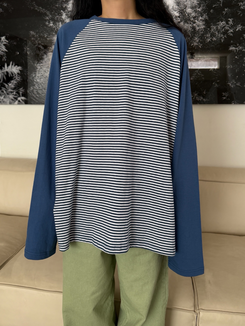 raglan stripe T