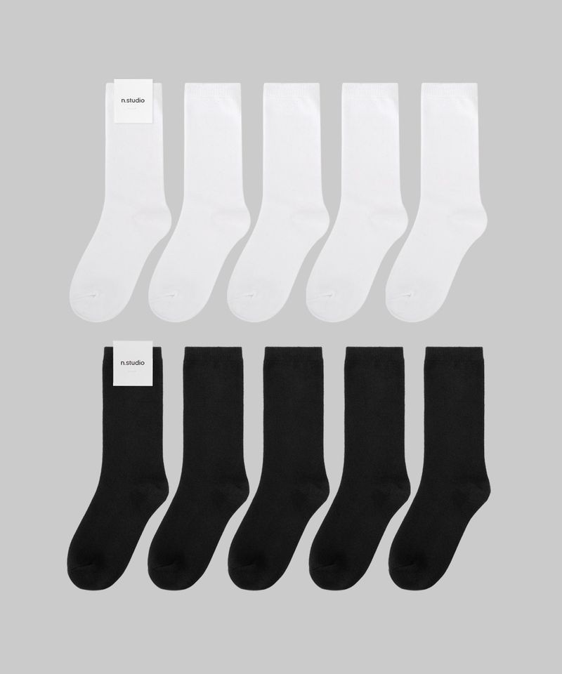 NUART STUDIO（ニューアート スタジオ）の「コシモミドルソックス [10 Pack]（ファッション小物）」