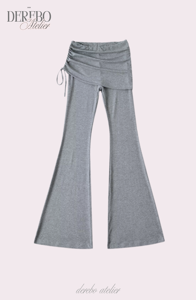 Liiv short-sleeve cap training shirring pants set (TOP)
