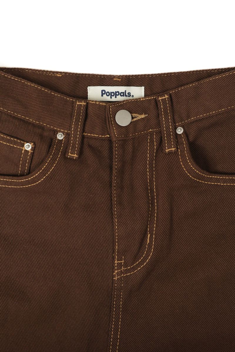 Balloon Pintuck Pants [Brown]