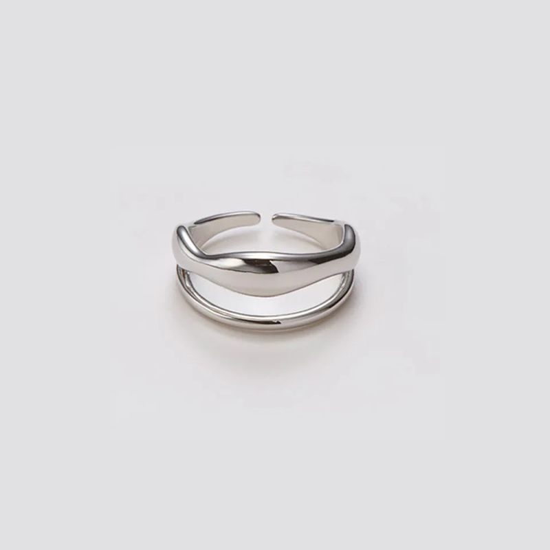 bold two lines ring