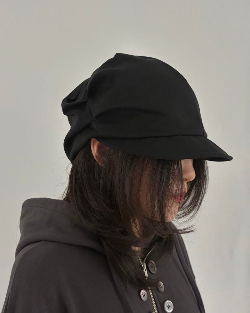 Crumpled Cotton Cap