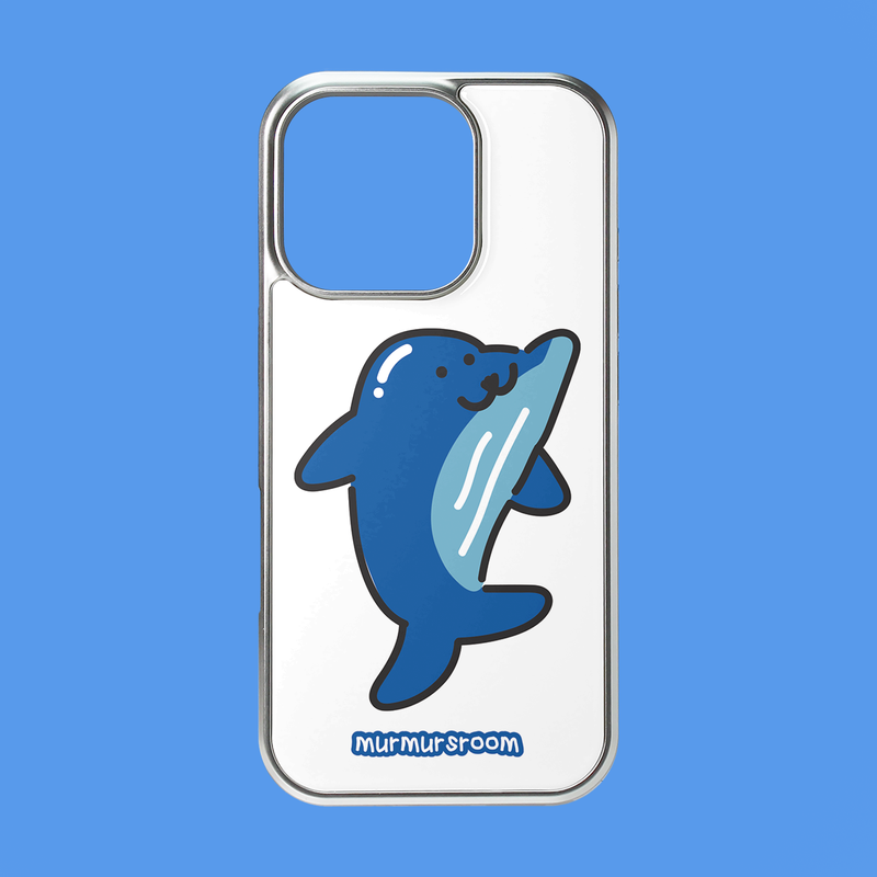 murmursroom(マーマーズルーム)の「(silver frame) murmurドルフィンエポキシバンパーケース(スマホグッズ/小物)」