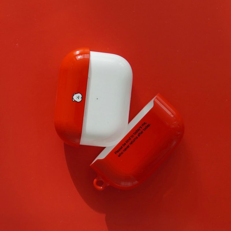 hard airpods case 'red'