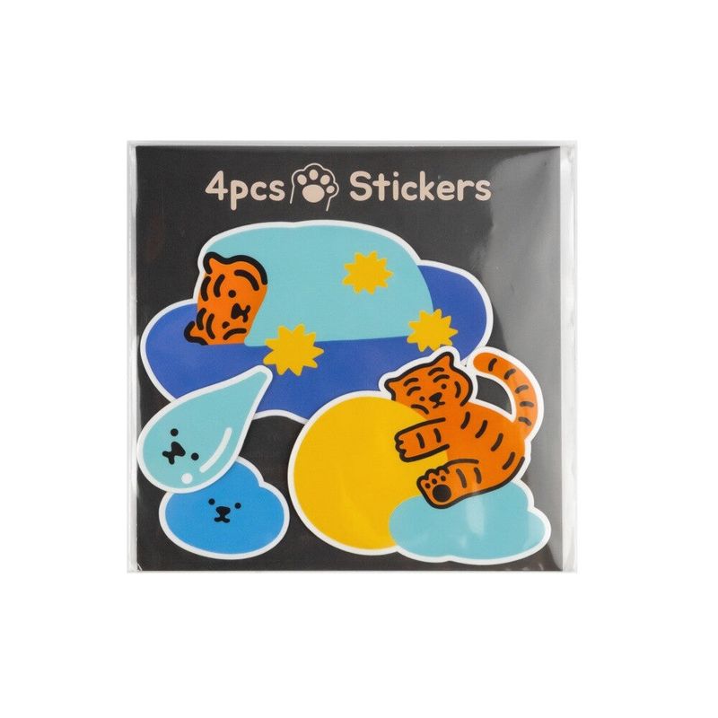 MUZIKTIGER（ムジークタイガー）の「ステッカー4PCS（スマホグッズ/小物）」
