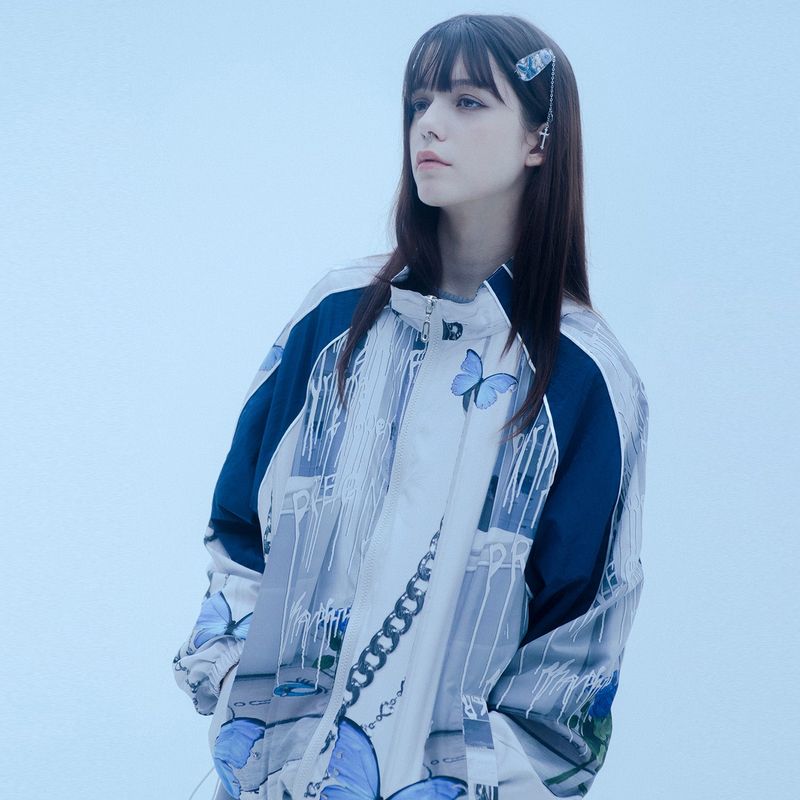 1 3 blue butterfly windbreak