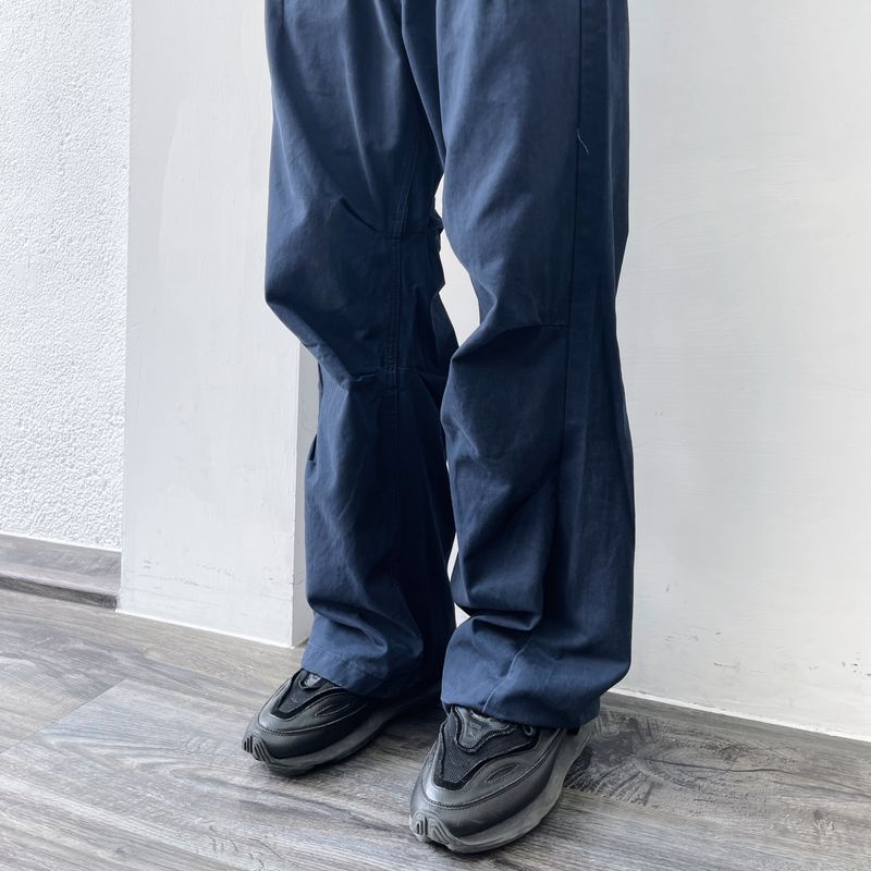 Deep Navy Volume Trousers
