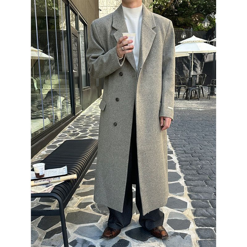 [F/W] Hidden max wool long coat(3color)