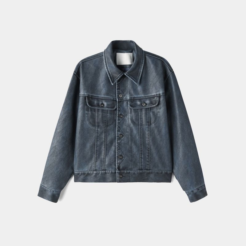 COZINESS（コジネス）の「OWN Rex Leather Tracker Jacket (2 colors)（Jackets/Outerwear）」