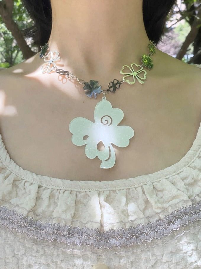 ✧Forever lucky clover necklace✧
