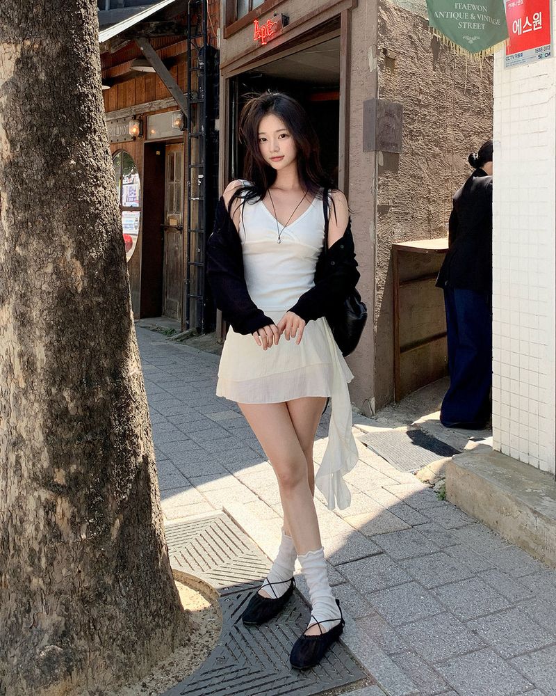 Heitu lace sleeveless