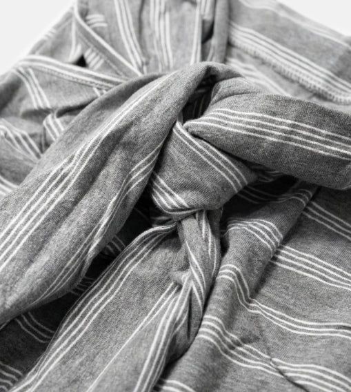 Stripe Drape Top