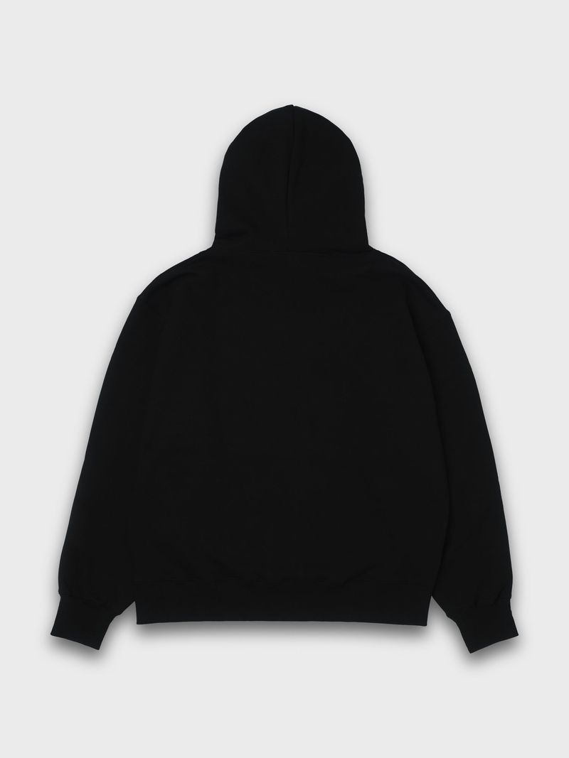 TAPE HOODIE - BLACK