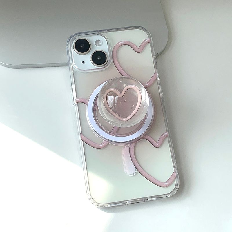 Pink - Spring Love Magsafe Phone Case Bead Tok Set