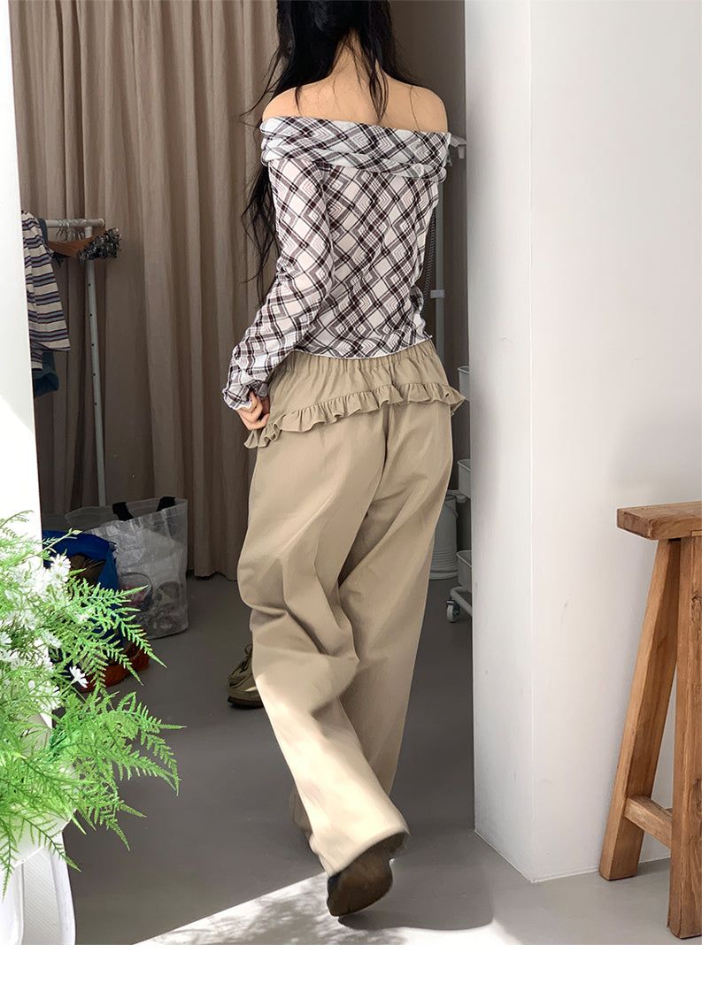 FRILL PANTS (2C)