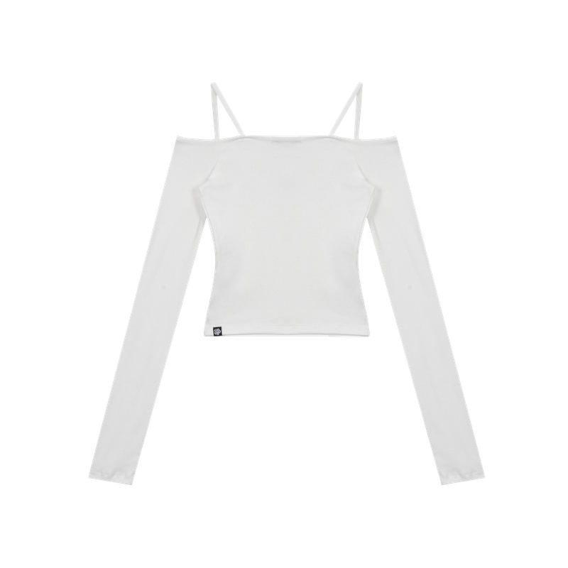 [MADE] Jewelry open shoulder. Ivory 