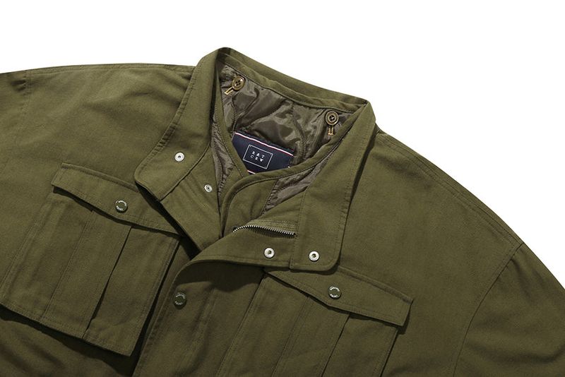 RECENT LOGO M65 PARKA_KHAKI