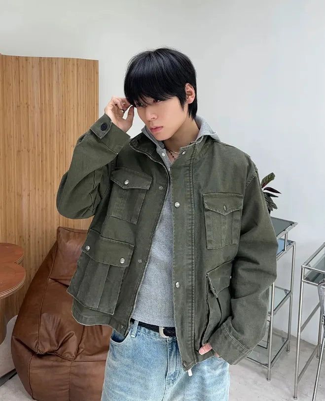 SATIIIZ（サティーズ）の「Toel Multi-Pocket Field Jacket（Jackets/Outerwear）」