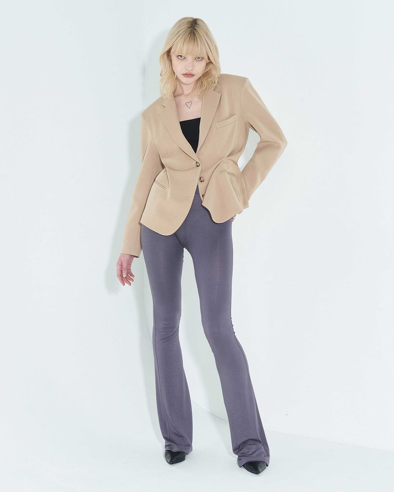 DOZI - Pinched Tailored Jacket _ Beige