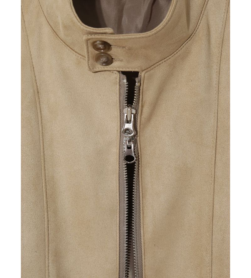 Suede harrington Jacket 