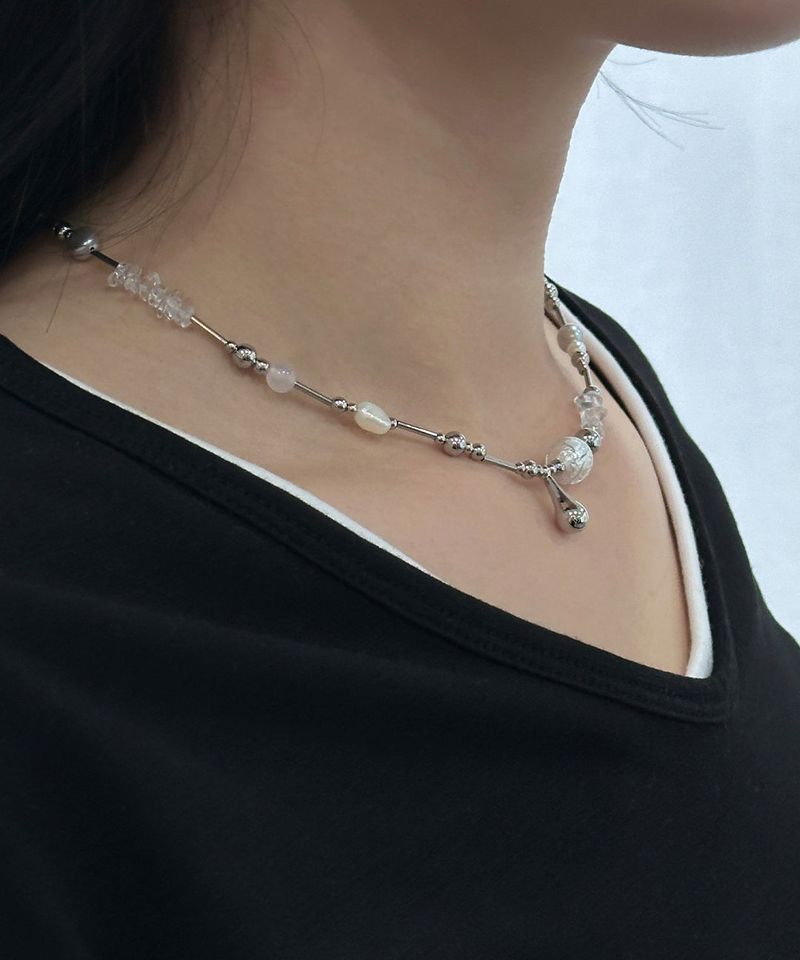 coral bell necklace