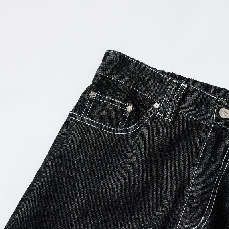 スティッチポイントデニムパンツ