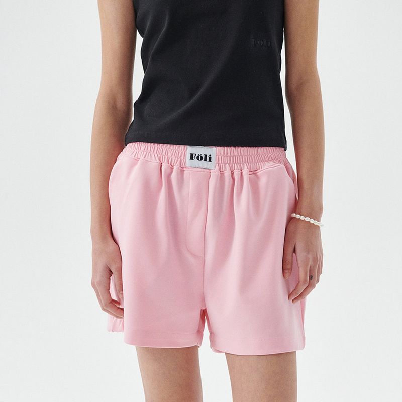 Foli（フォリー）の「Signature Sportif Shorts, Pink（Pants）」
