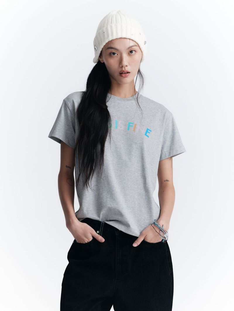 Multi Color Logo Tee