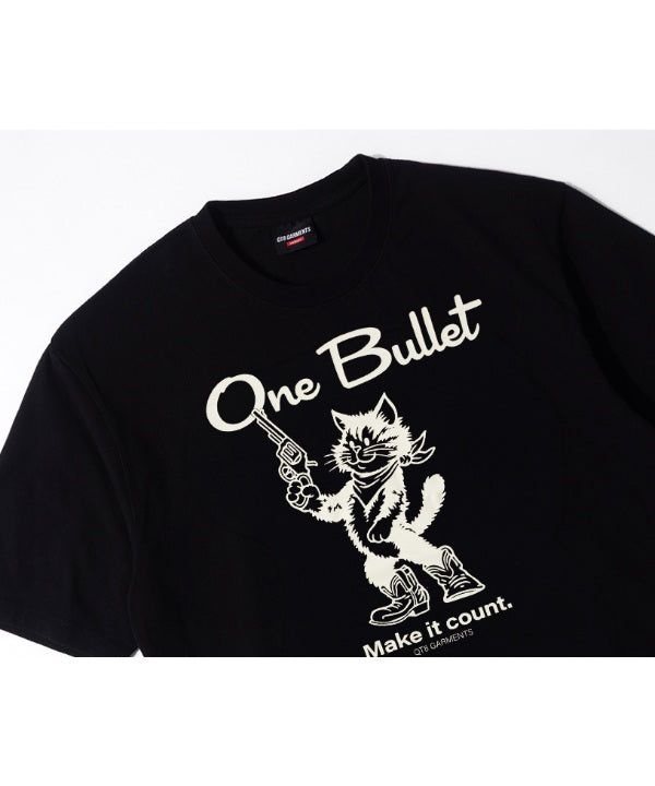 LB One Bullet Washed Tee (Black)