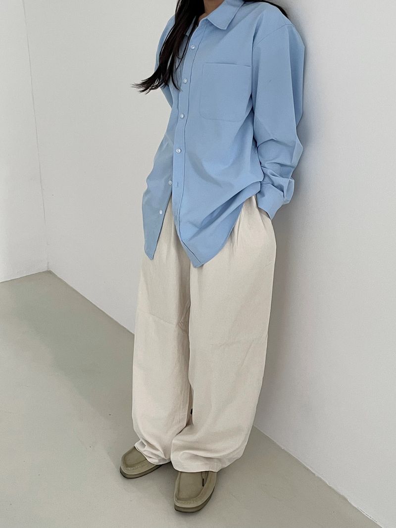 Arco iris(アルコイリス)の「Standard banding two tuck pants(Pants)」