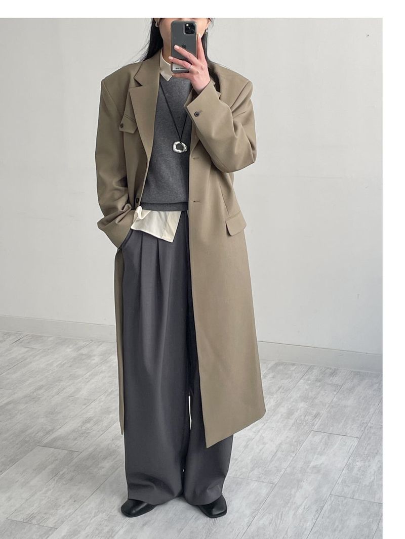 Amy Two Tuck Wide Slacks