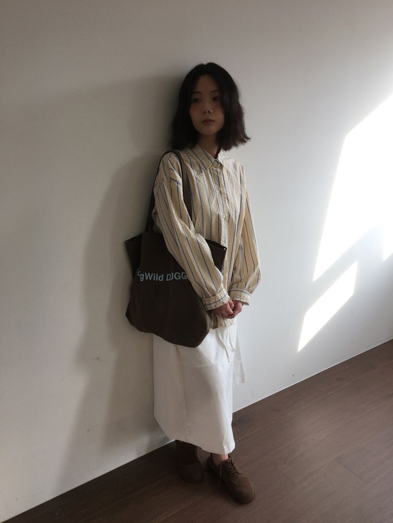 Para string long skirt (2color)