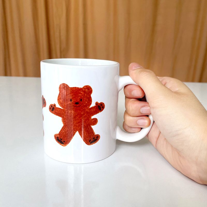 HAPPY BEAR MUG CUP